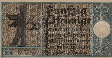 Német Birodalom/Weimari Köztársaság/ Berlin "1-20 kerületek" 20db klf szükségpénz, komplet...