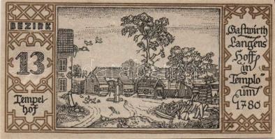 Német Birodalom/Weimari Köztársaság/ Berlin "1-20 kerületek" 20db klf szükségpénz, komplet...