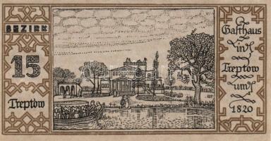 Német Birodalom/Weimari Köztársaság/ Berlin "1-20 kerületek" 20db klf szükségpénz, komplet...