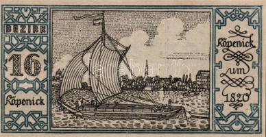 Német Birodalom/Weimari Köztársaság/ Berlin "1-20 kerületek" 20db klf szükségpénz, komplet...