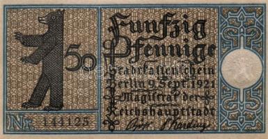 Német Birodalom/Weimari Köztársaság/ Berlin "1-20 kerületek" 20db klf szükségpénz, komplet...