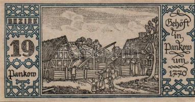 Német Birodalom/Weimari Köztársaság/ Berlin "1-20 kerületek" 20db klf szükségpénz, komplet...