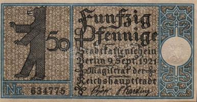 Német Birodalom/Weimari Köztársaság/ Berlin "1-20 kerületek" 20db klf szükségpénz, komplet...