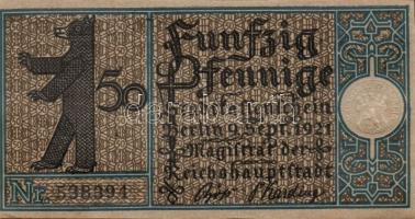 Német Birodalom/Weimari Köztársaság/ Berlin "1-20 kerületek" 20db klf szükségpénz, komplet...