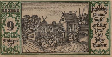 Német Birodalom/Weimari Köztársaság/ Berlin "1-20 kerületek" 20db klf szükségpénz, komplet...