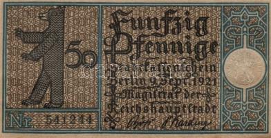 Német Birodalom/Weimari Köztársaság/ Berlin "1-20 kerületek" 20db klf szükségpénz, komplet...