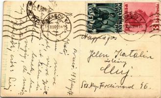 1939 Brassó, Kronstadt, Brasov; látkép / general view. Atelier Lilli Fuchs photo (EK)