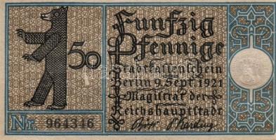 Német Birodalom/Weimari Köztársaság/ Berlin "1-20 kerületek" 20db klf szükségpénz, komplet...