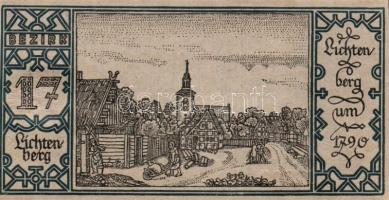 Német Birodalom/Weimari Köztársaság/ Berlin "1-20 kerületek" 20db klf szükségpénz, komplet...