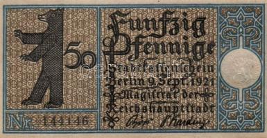 Német Birodalom/Weimari Köztársaság/ Berlin "1-20 kerületek" 20db klf szükségpénz, komplet...