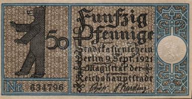 Német Birodalom/Weimari Köztársaság/ Berlin "1-20 kerületek" 20db klf szükségpénz, komplet...