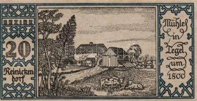 Német Birodalom/Weimari Köztársaság/ Berlin "1-20 kerületek" 20db klf szükségpénz, komplet...