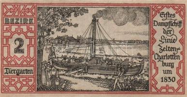 Német Birodalom/Weimari Köztársaság/ Berlin "1-20 kerületek" 20db klf szükségpénz, komplet...