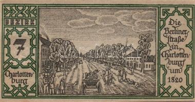 Német Birodalom/Weimari Köztársaság/ Berlin "1-20 kerületek" 20db klf szükségpénz, komplet...