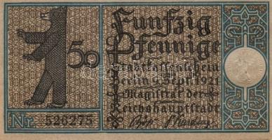 Német Birodalom/Weimari Köztársaság/ Berlin "1-20 kerületek" 20db klf szükségpénz, komplet...