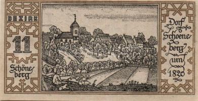 Német Birodalom/Weimari Köztársaság/ Berlin "1-20 kerületek" 20db klf szükségpénz, komplet...