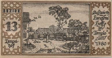 Német Birodalom/Weimari Köztársaság/ Berlin "1-20 kerületek" 20db klf szükségpénz, komplet...