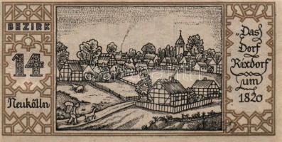 Német Birodalom/Weimari Köztársaság/ Berlin "1-20 kerületek" 20db klf szükségpénz, komplet...