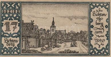 Német Birodalom/Weimari Köztársaság/ Berlin "1-20 kerületek" 20db klf szükségpénz, komplet...