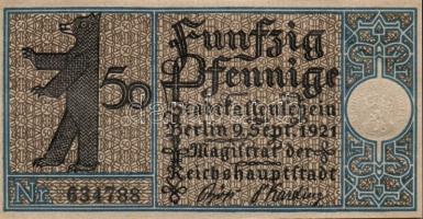 Német Birodalom/Weimari Köztársaság/ Berlin "1-20 kerületek" 20db klf szükségpénz, komplet...