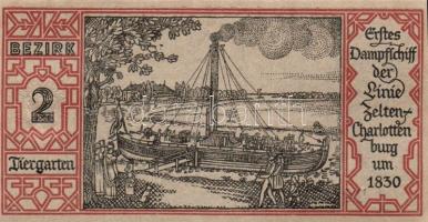 Német Birodalom/Weimari Köztársaság/ Berlin "1-20 kerületek" 20db klf szükségpénz, komplet...