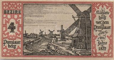 Német Birodalom/Weimari Köztársaság/ Berlin "1-20 kerületek" 20db klf szükségpénz, komplet...