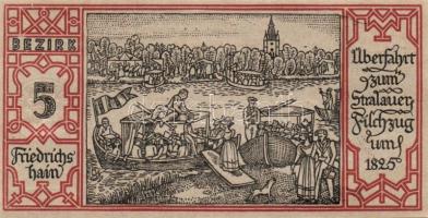 Német Birodalom/Weimari Köztársaság/ Berlin "1-20 kerületek" 20db klf szükségpénz, komplet...