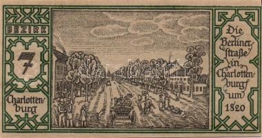 Német Birodalom/Weimari Köztársaság/ Berlin "1-20 kerületek" 20db klf szükségpénz, komplet...