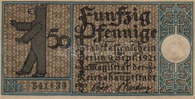 Német Birodalom/Weimari Köztársaság/ Berlin "1-20 kerületek" 20db klf szükségpénz, komplet...