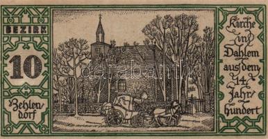 Német Birodalom/Weimari Köztársaság/ Berlin "1-20 kerületek" 20db klf szükségpénz, komplet...