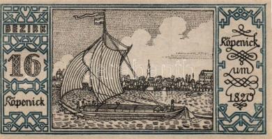 Német Birodalom/Weimari Köztársaság/ Berlin "1-20 kerületek" 20db klf szükségpénz, komplet...