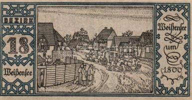 Német Birodalom/Weimari Köztársaság/ Berlin "1-20 kerületek" 20db klf szükségpénz, komplet...