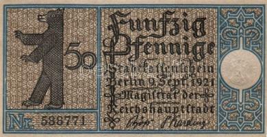 Német Birodalom/Weimari Köztársaság/ Berlin "1-20 kerületek" 20db klf szükségpénz, komplet...