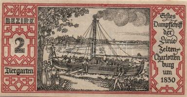 Német Birodalom/Weimari Köztársaság/ Berlin "1-20 kerületek" 20db klf szükségpénz, komplet...