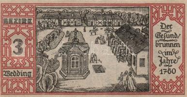 Német Birodalom/Weimari Köztársaság/ Berlin "1-20 kerületek" 20db klf szükségpénz, komplet...