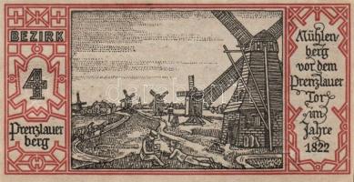 Német Birodalom/Weimari Köztársaság/ Berlin "1-20 kerületek" 20db klf szükségpénz, komplet...