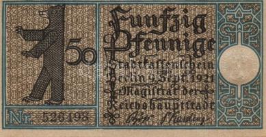 Német Birodalom/Weimari Köztársaság/ Berlin "1-20 kerületek" 20db klf szükségpénz, komplet...