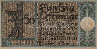 Német Birodalom/Weimari Köztársaság/ Berlin "1-20 kerületek" 20db klf szükségpénz, komplet...