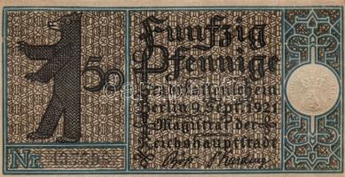 Német Birodalom/Weimari Köztársaság/ Berlin "1-20 kerületek" 20db klf szükségpénz, komplet...