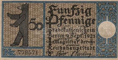 Német Birodalom/Weimari Köztársaság/ Berlin "1-20 kerületek" 20db klf szükségpénz, komplet...