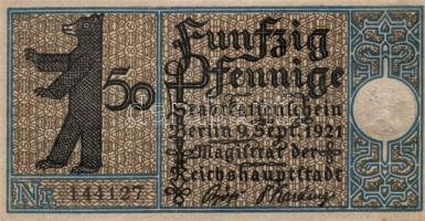 Német Birodalom/Weimari Köztársaság/ Berlin "1-20 kerületek" 20db klf szükségpénz, komplet...