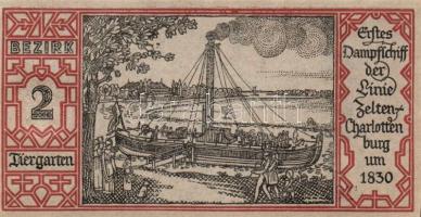 Német Birodalom/Weimari Köztársaság/ Berlin "1-20 kerületek" 20db klf szükségpénz, komplet...