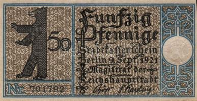 Német Birodalom/Weimari Köztársaság/ Berlin "1-20 kerületek" 20db klf szükségpénz, komplet...