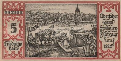 Német Birodalom/Weimari Köztársaság/ Berlin "1-20 kerületek" 20db klf szükségpénz, komplet...