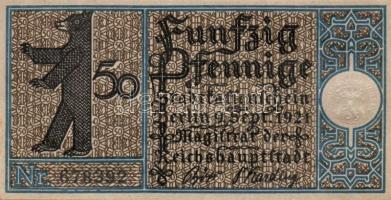 Német Birodalom/Weimari Köztársaság/ Berlin "1-20 kerületek" 20db klf szükségpénz, komplet...