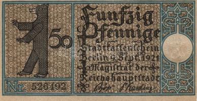 Német Birodalom/Weimari Köztársaság/ Berlin "1-20 kerületek" 20db klf szükségpénz, komplet...