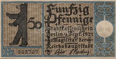 Német Birodalom/Weimari Köztársaság/ Berlin "1-20 kerületek" 20db klf szükségpénz, komplet...