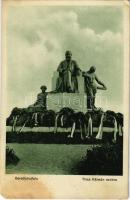 1930 Berettyóújfalu, Tisza Kálmán szobor. Paszternák Dezső (EM)
