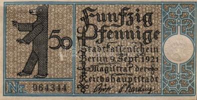 Német Birodalom/Weimari Köztársaság/ Berlin "1-20 kerületek" 20db klf szükségpénz, komplet...