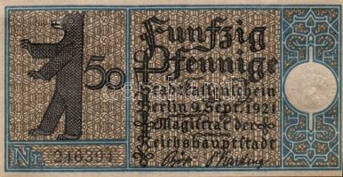 Német Birodalom/Weimari Köztársaság/ Berlin "1-20 kerületek" 20db klf szükségpénz, komplet...